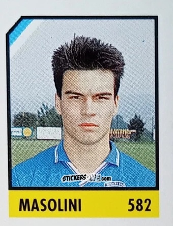 Cromo Masolini - Micro Calcio Campionato 1990-1991 n. 582 - Vallardi