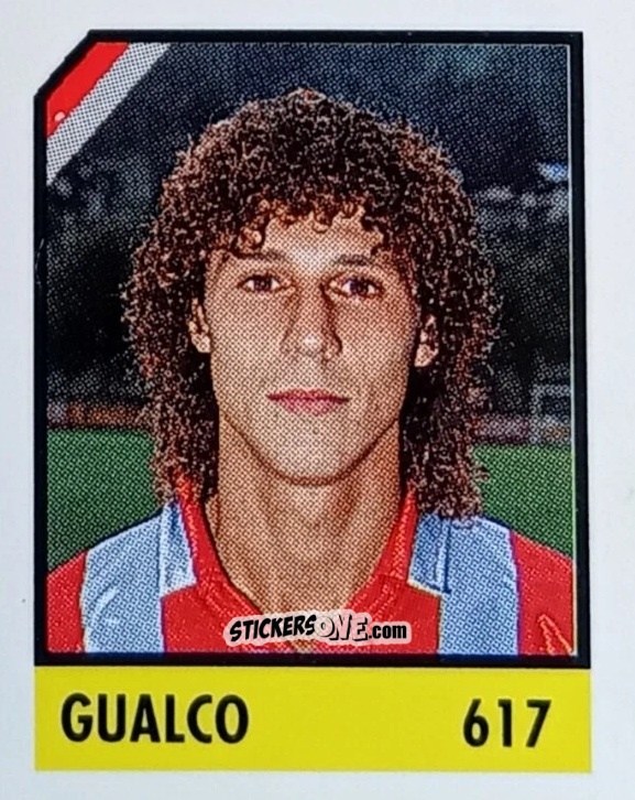Sticker Gualco - Micro Calcio Campionato 1990-1991 n. 617 - Vallardi