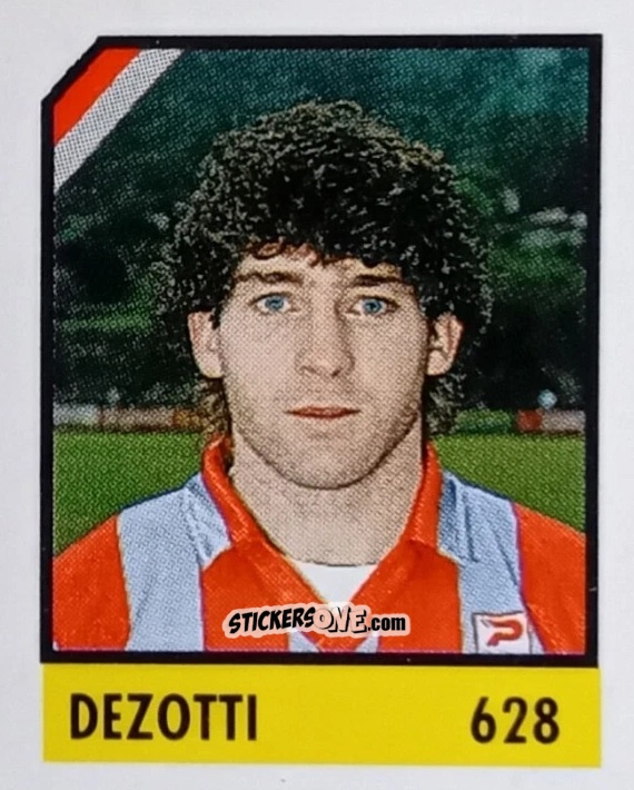 Cromo Dezotti - Micro Calcio Campionato 1990-1991 n. 628 - Vallardi