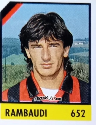 Cromo Rambaudi - Micro Calcio Campionato 1990-1991 n. 652 - Vallardi