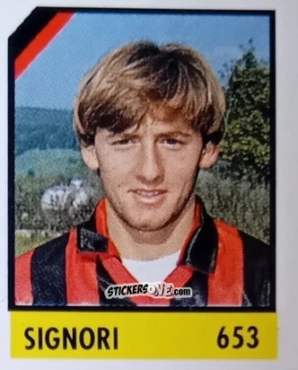 Sticker Signori - Micro Calcio Campionato 1990-1991 n. 653 - Vallardi