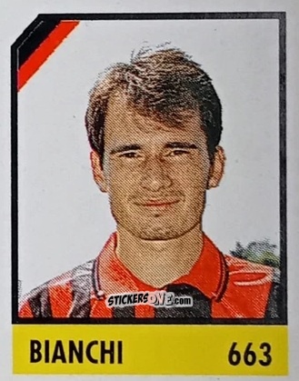 Cromo Bianchi - Micro Calcio Campionato 1990-1991 n. 663 - Vallardi