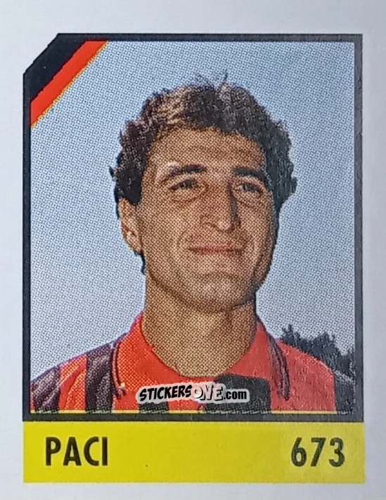 Cromo Paci - Micro Calcio Campionato 1990-1991 n. 673 - Vallardi