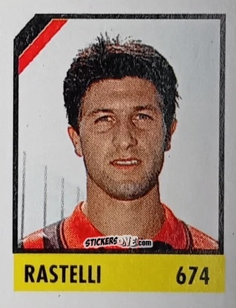 Figurina Rastelli - Micro Calcio Campionato 1990-1991 n. 674 - Vallardi