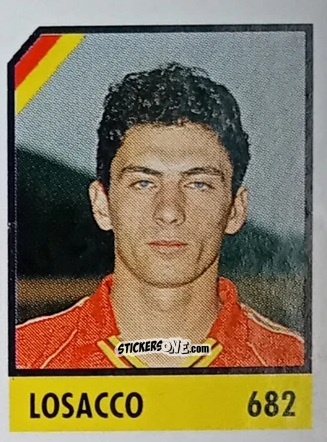 Sticker Losacco - Micro Calcio Campionato 1990-1991 n. 682 - Vallardi