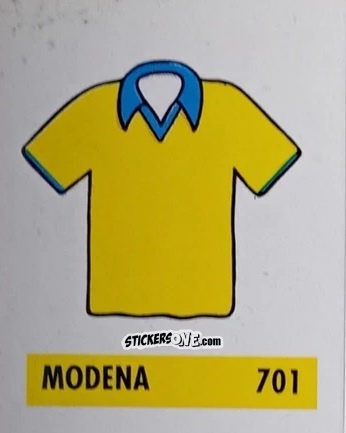 Figurina Maglia Modena