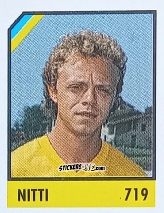 Cromo Nitti - Micro Calcio Campionato 1990-1991 n. 719 - Vallardi