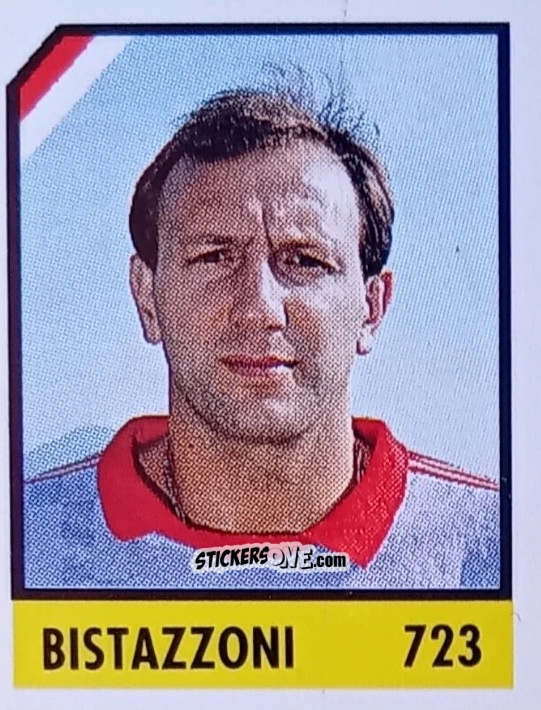 Sticker Bistazzoni - Micro Calcio Campionato 1990-1991 n. 723 - Vallardi