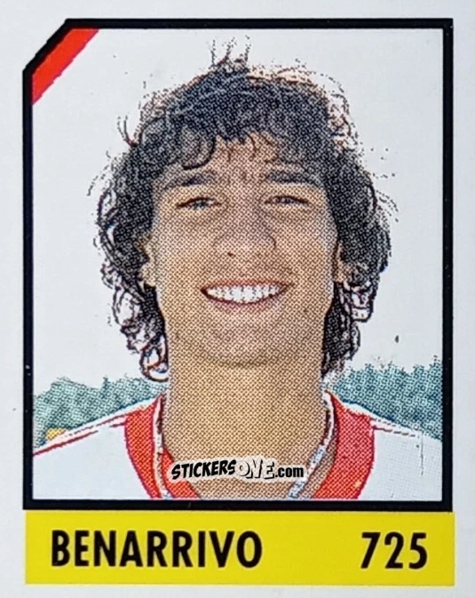 Sticker Benarrivo - Micro Calcio Campionato 1990-1991 n. 725 - Vallardi