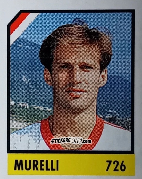 Cromo Murelli - Micro Calcio Campionato 1990-1991 n. 726 - Vallardi