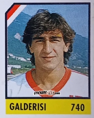 Sticker Galderisi - Micro Calcio Campionato 1990-1991 n. 740 - Vallardi