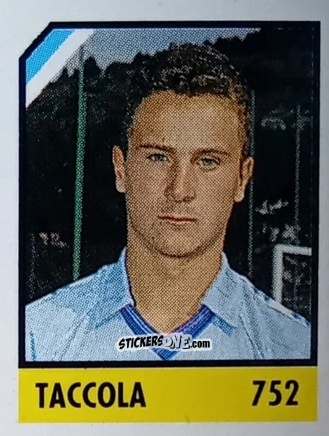 Sticker Taccola - Micro Calcio Campionato 1990-1991 n. 752 - Vallardi