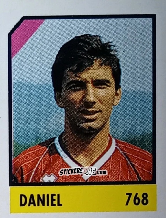Sticker Daniel - Micro Calcio Campionato 1990-1991 n. 768 - Vallardi
