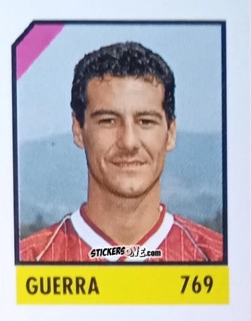 Sticker Guerra - Micro Calcio Campionato 1990-1991 n. 769 - Vallardi