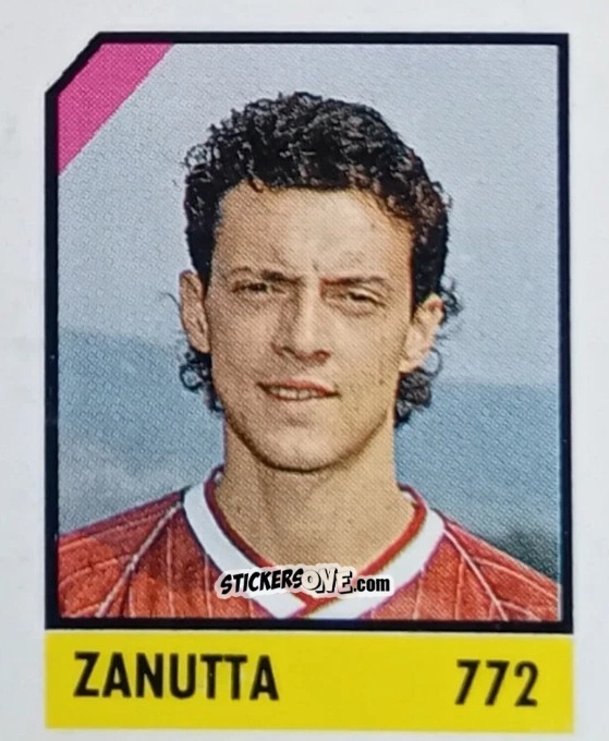 Figurina Zanutta - Micro Calcio Campionato 1990-1991 n. 772 - Vallardi