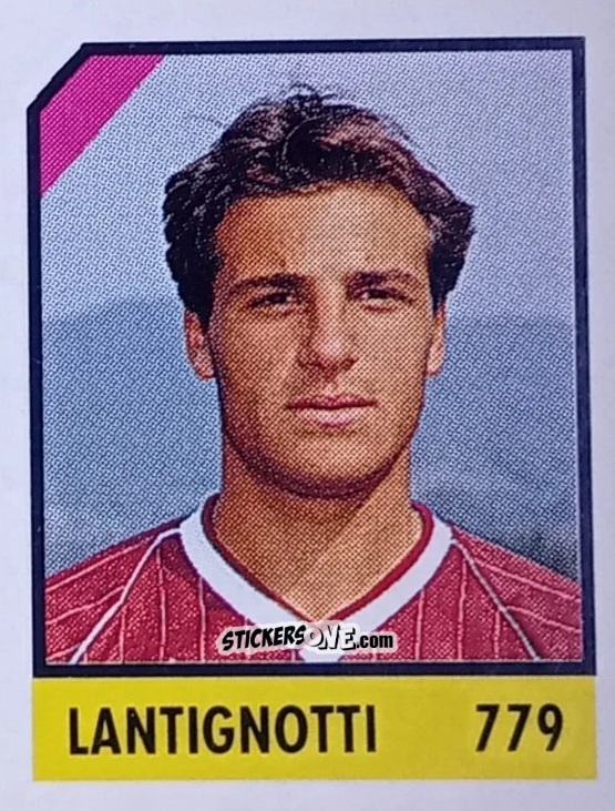 Sticker Lantignotti - Micro Calcio Campionato 1990-1991 n. 779 - Vallardi