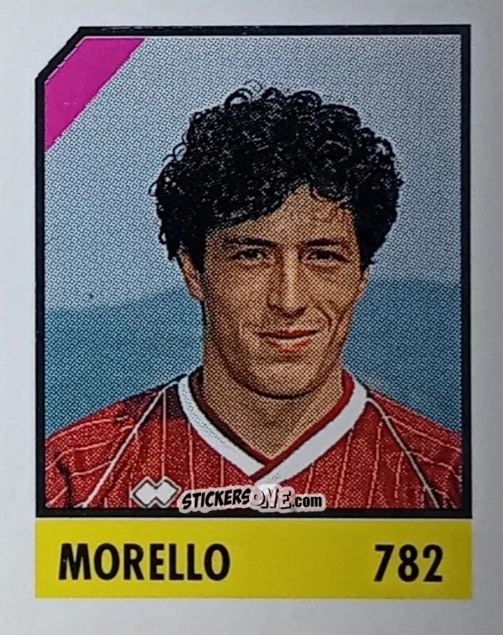 Cromo Morello - Micro Calcio Campionato 1990-1991 n. 782 - Vallardi