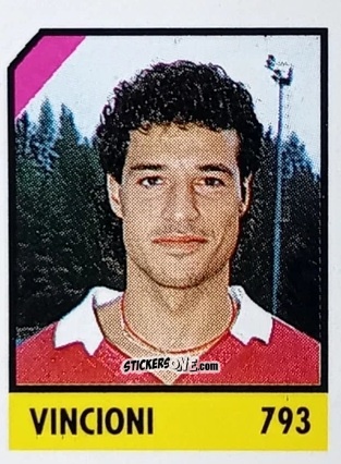 Cromo Vincioni - Micro Calcio Campionato 1990-1991 n. 793 - Vallardi