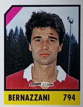 Sticker Bernazzani - Micro Calcio Campionato 1990-1991 n. 794 - Vallardi