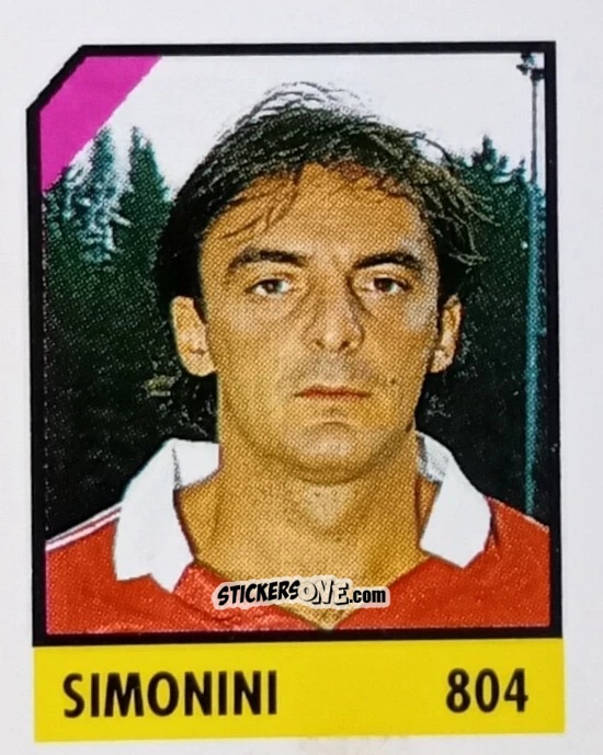 Cromo Simonini - Micro Calcio Campionato 1990-1991 n. 804 - Vallardi