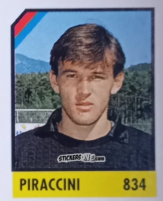 Sticker Piraccini - Micro Calcio Campionato 1990-1991 n. 834 - Vallardi