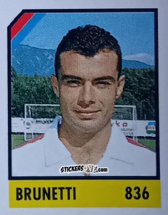 Cromo Brunetti - Micro Calcio Campionato 1990-1991 n. 836 - Vallardi