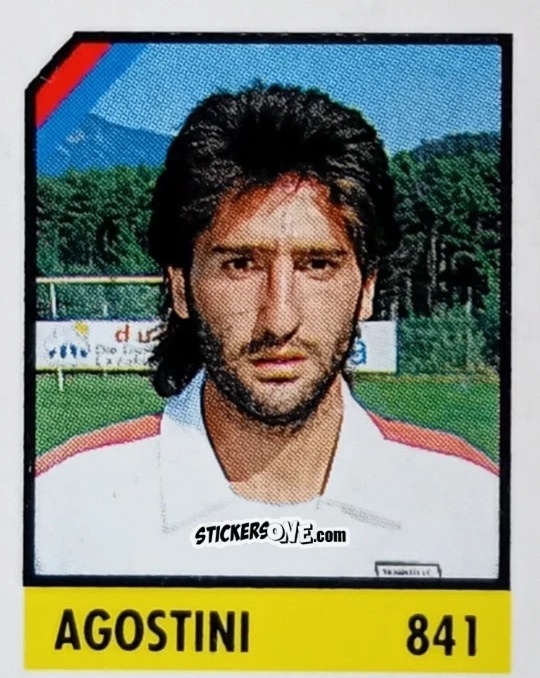 Sticker Agostini - Micro Calcio Campionato 1990-1991 n. 841 - Vallardi