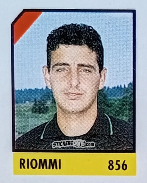 Sticker Riommi - Micro Calcio Campionato 1990-1991 n. 856 - Vallardi
