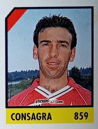 Sticker Consagra - Micro Calcio Campionato 1990-1991 n. 859 - Vallardi