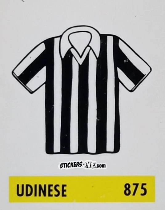 Figurina Maglia Udinese