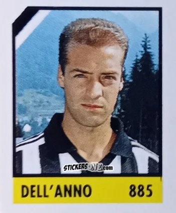 Figurina Dell'Anno - Micro Calcio Campionato 1990-1991 n. 885 - Vallardi