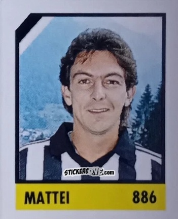 Cromo Mattei - Micro Calcio Campionato 1990-1991 n. 886 - Vallardi