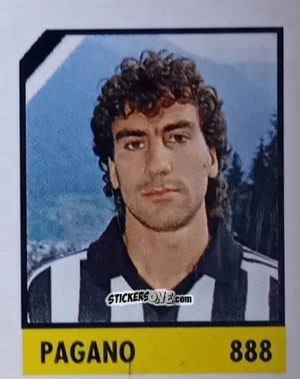 Cromo Pagano - Micro Calcio Campionato 1990-1991 n. 888 - Vallardi