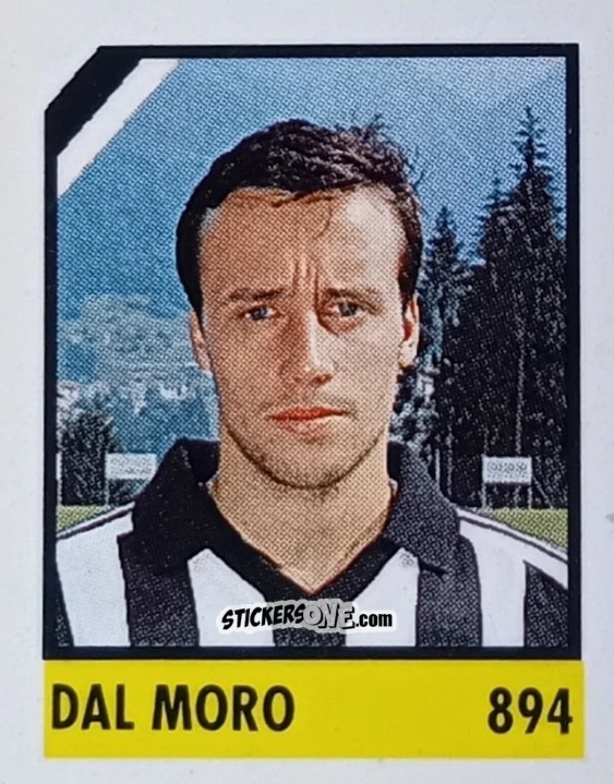 Sticker Dal Moro - Micro Calcio Campionato 1990-1991 n. 894 - Vallardi