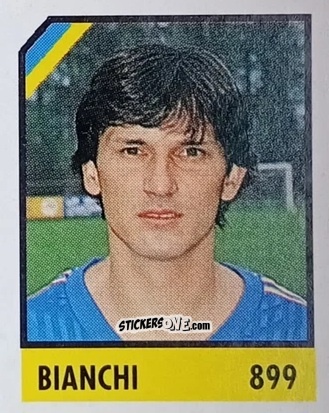 Sticker Bianchi - Micro Calcio Campionato 1990-1991 n. 899 - Vallardi