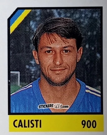 Sticker Calisti - Micro Calcio Campionato 1990-1991 n. 900 - Vallardi