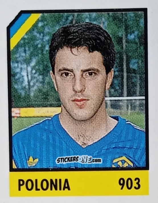 Figurina Polonia - Micro Calcio Campionato 1990-1991 n. 903 - Vallardi
