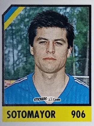 Sticker Sotomayor - Micro Calcio Campionato 1990-1991 n. 906 - Vallardi