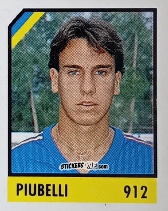 Sticker Piubelli - Micro Calcio Campionato 1990-1991 n. 912 - Vallardi