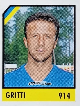 Sticker Gritti - Micro Calcio Campionato 1990-1991 n. 914 - Vallardi
