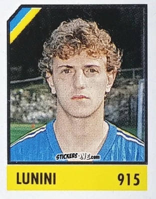 Figurina Lunini - Micro Calcio Campionato 1990-1991 n. 915 - Vallardi