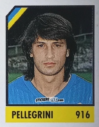 Sticker Pellegrini - Micro Calcio Campionato 1990-1991 n. 916 - Vallardi