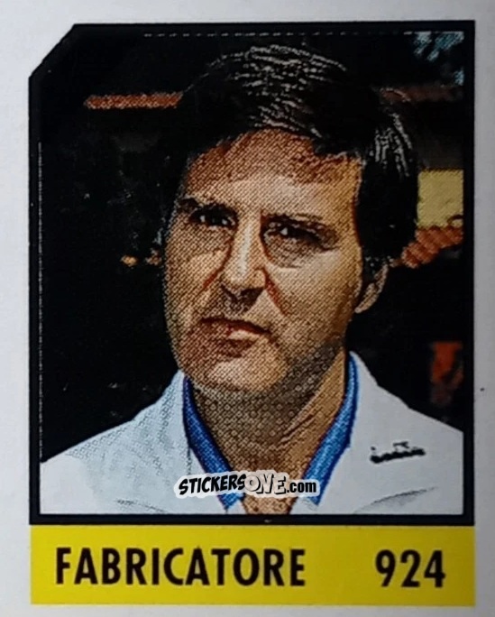 Figurina Fabbricatore - Micro Calcio Campionato 1990-1991 n. 924 - Vallardi