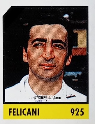 Figurina Felicani - Micro Calcio Campionato 1990-1991 n. 925 - Vallardi