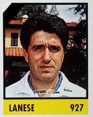 Figurina Lanese - Micro Calcio Campionato 1990-1991 n. 927 - Vallardi