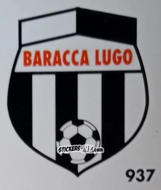 Sticker Stemma Baracca Lugo - Micro Calcio Campionato 1990-1991 n. 937 - Vallardi