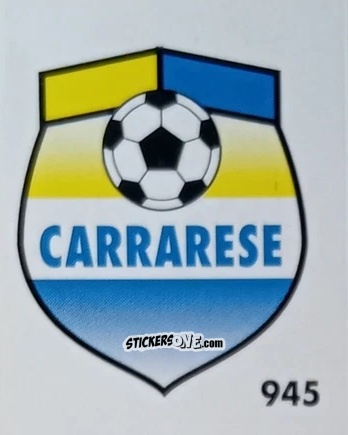 Figurina Stemma Carrarese