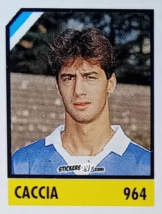 Sticker Caccia - Micro Calcio Campionato 1990-1991 n. 964 - Vallardi