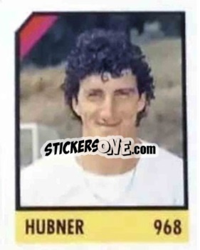 Figurina Hubner - Micro Calcio Campionato 1990-1991 n. 968 - Vallardi