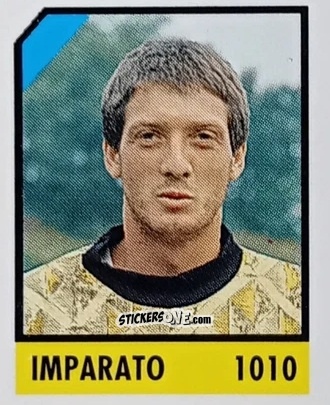 Cromo Imparato - Micro Calcio Campionato 1990-1991 n. 1010 - Vallardi